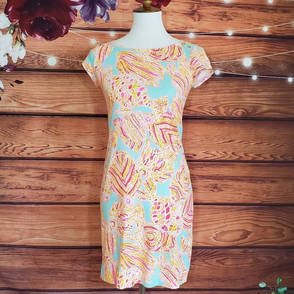 Lilly Pulitzer Dresses & Skirts - Lilly Pulitzer Coral Print Dress